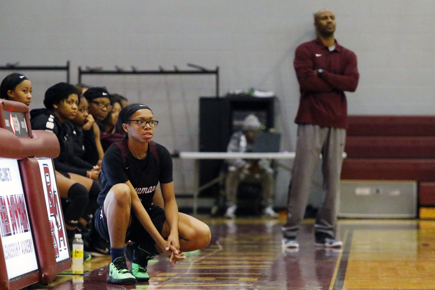 Gallery: Girls 2A basketball sectional final - Bishop Noll vs. Bowman Academy